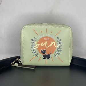 bradley london small zip around wallet  here comes the sun